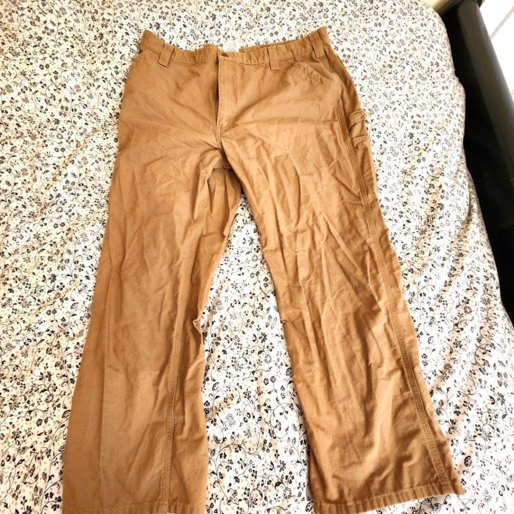Cathart workman's pants 42x30 tan